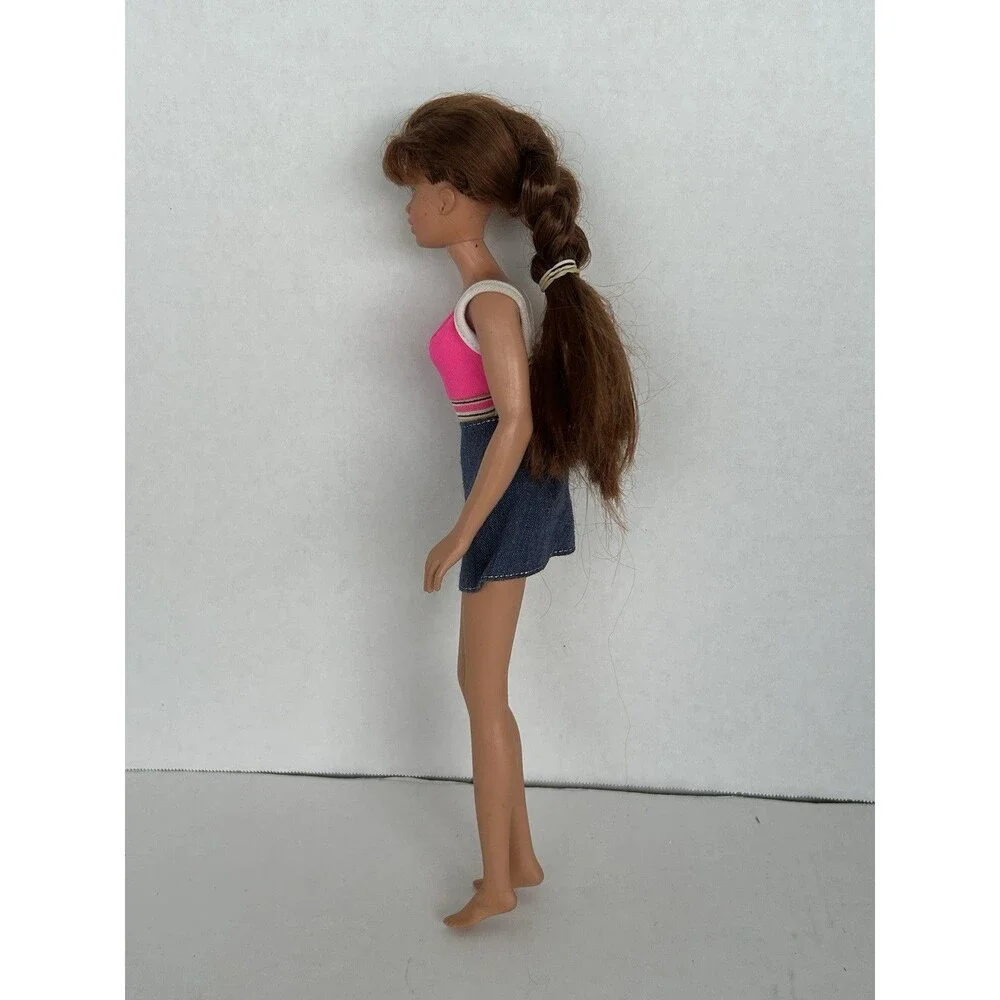 Vintage 1987 Hasbro Maxie Ashley Doll Auburn Red Hair Green Eyes Clothes